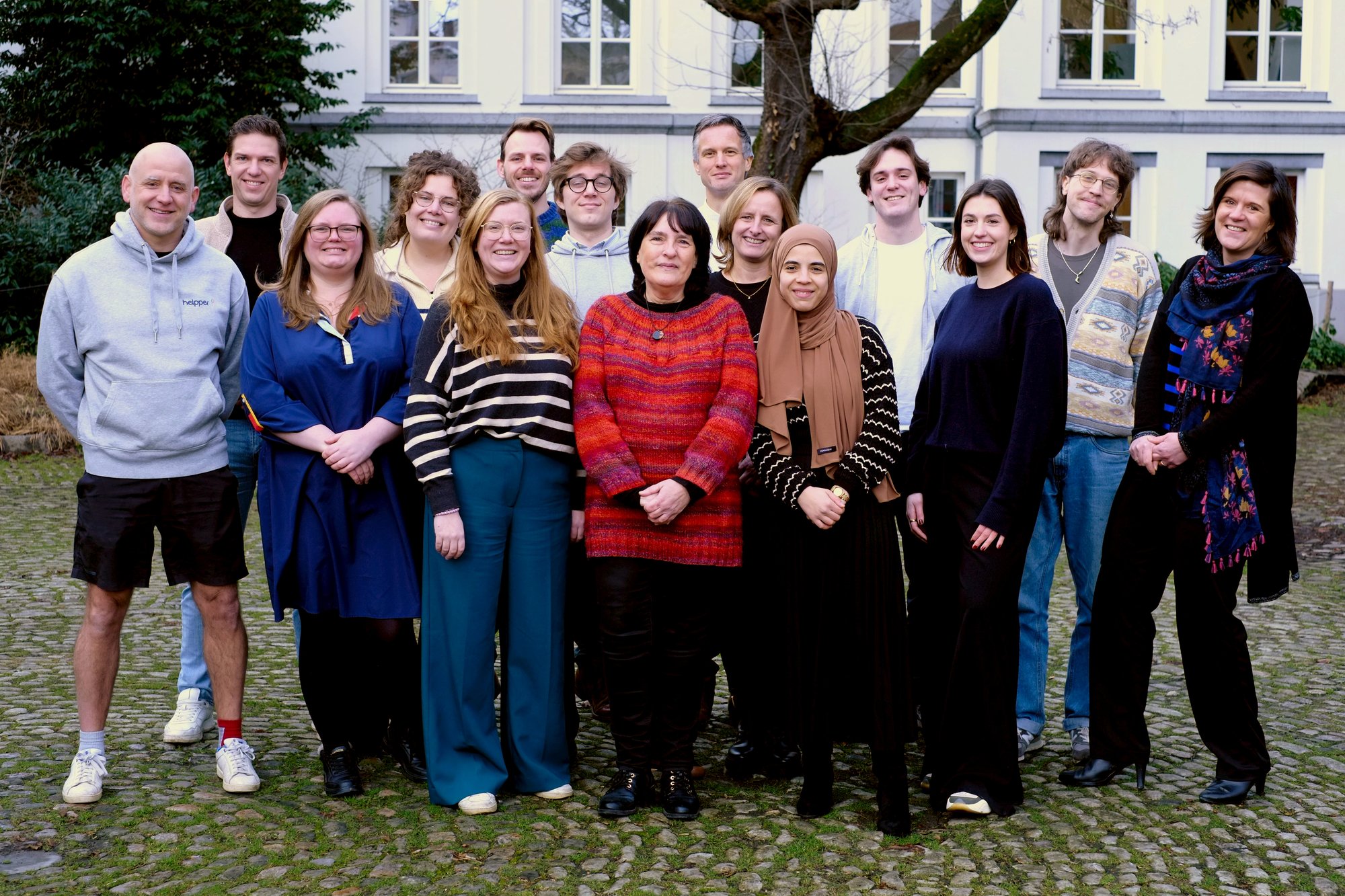 Het Helpper-team. 