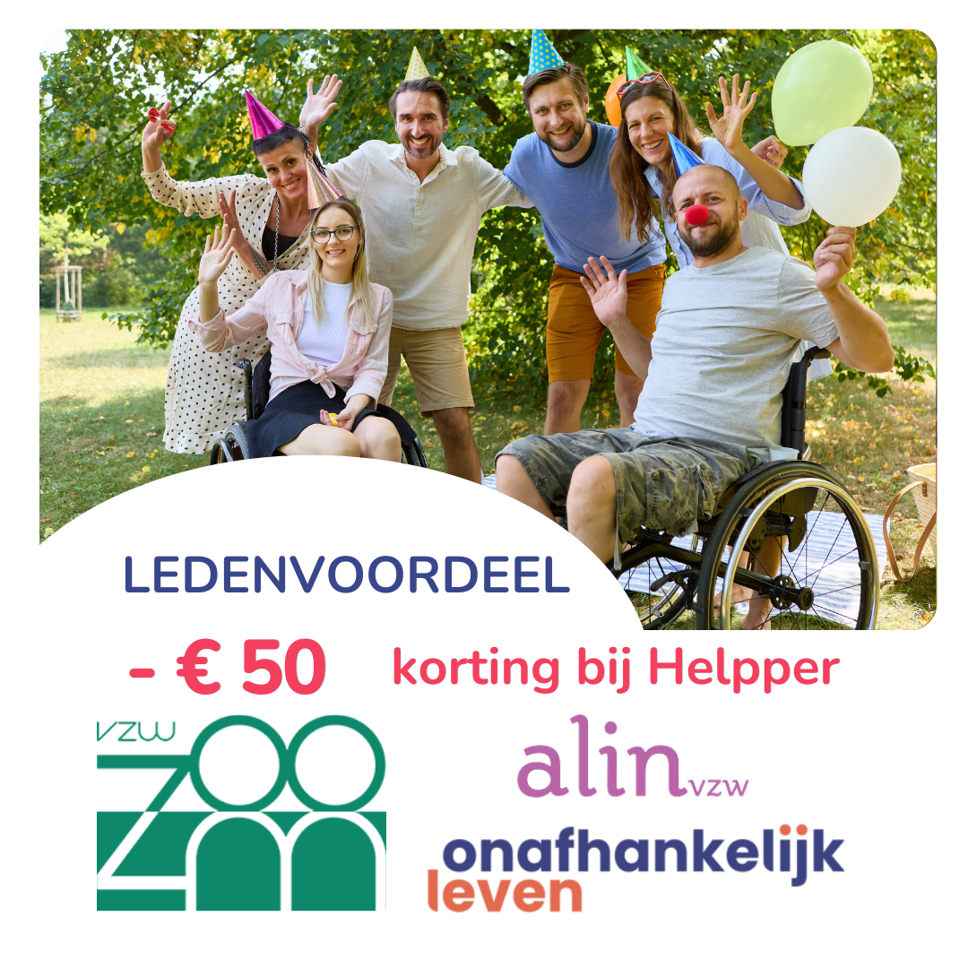 50 euro korting bij Helpper. 
