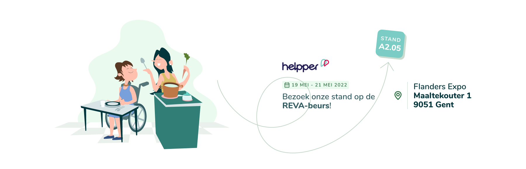 Bezoek ons op de revabeurs Bezoek ons op de revabeurs